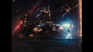 Batman in the Batmobile Snyder Cut Scene Justice League  Zack Snyders Justice League Scene [upl. by Lleze]