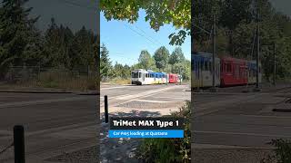 Portland TriMet MAX Type1 LRV 105 [upl. by Rolo]