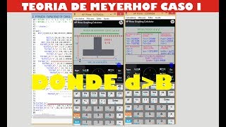 PROGRAMA PARA EL CALCULO DE CAPACIDAD PORTANTE DEL SUELO MEYERHOF CASO I CON HP PRIME [upl. by Lauber]