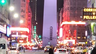 Celebraciones en el obelisco por el triunfo de LA LIBERTAD Javier Milei EN VIVO [upl. by Assirrak]