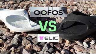 Recovery Sandal review Telic vs Oofos [upl. by Ientruoc]