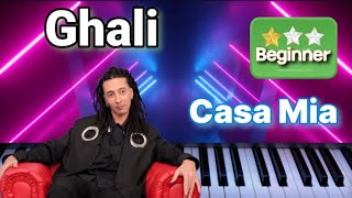 Casa mia  Ghali  Sanremo 2024  Tutorial [upl. by Burdelle449]