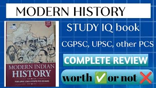 Modern history book review study IQ modern history book review Cgpsc booklist history cgpsc yt [upl. by Leuqram]