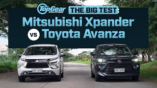 2022 Mitsubishi Xpander vs Toyota Avanza MPV Big Test  Top Gear Philippines [upl. by Dylana]