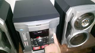 MINI SYSTEM SONY GENEZI MHCRG550 [upl. by Aed]