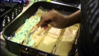 Whole Wheat Lasagna w Ground Chicken amp Spinach Ricotta Cheese [upl. by Dennie846]