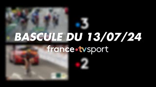 FranceTV Sport  Bascule du 130724 [upl. by Yenaled]