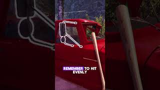 Smashed cars  DIY 😀 shortsvideo shorts gaming [upl. by Yhtomit]