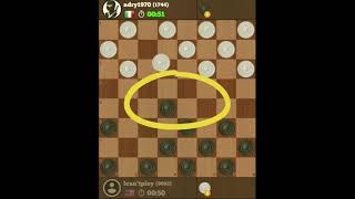 Live Checkers game 99 How to win if your opponents first move is to position 4 [upl. by Wyatt]