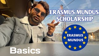 Erasmus Mundus Scholarship Basics  Scholarships in Europe  Study in Europe  Pakistanis [upl. by Wilonah]