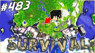 HO FINITO LA MAPPA DEL MONDO 3D  Minecraft ITA  Survival 483 [upl. by Alesram496]