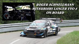 BERGRENNEN REITNAU 2024  ROGER SCHNELLMANN  MITSUBISHI LANCER EVO 8  ONBOARD  BY BELLUNOVIDEO [upl. by Winterbottom]