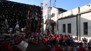 Delianuova SANTELIA PROFETA festa 2023 Uscita processione 12 [upl. by Yhtir]