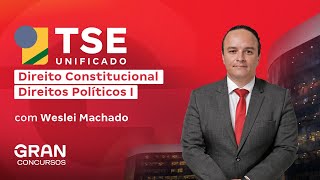 TSE UNIFICADO  DIREITO CONSTITUCIONAL Direitos Políticos I [upl. by Anomer882]