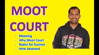 MOOT COURT  Meaning  Why Moot  Formula for Success  How Assessed [upl. by Oinolopa]