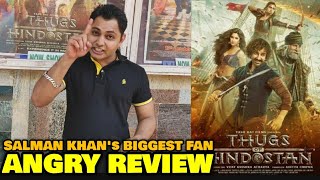 Salman Khans Biggest Fan REVIEW On Thugs Of Hindostan  Amitabh Bachcha Aamir Khan Katrina Kaif [upl. by Adeirf]