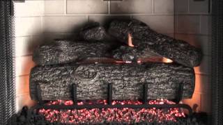 Peterson Gas Logs  Golden Oak Demo [upl. by Hege]