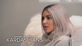 KUWTK  Kim amp Khloé Find Out Kourtney Wont Be Home for Christmas  E [upl. by Ives]