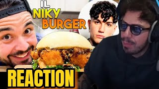 FRENEH REACTA AL NIKY BURGER 🍔👀 FATTO DA CICCIOGAMER [upl. by Gorlin]