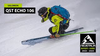 Salomon QST ECHO 106  NeveItalia  Ski Test  20232024 [upl. by Mccowyn]