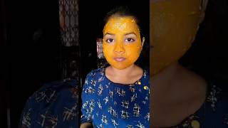 glowing skin face pack facepack homeremedies glowingskin skincare skincareroutine [upl. by Enwahs]