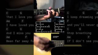 Far Away  Nickelback  Easy Guitar Chords Tutorial For Beginners guitarlessons [upl. by Menon]