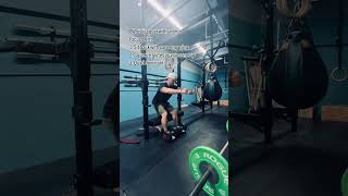 BW Sissy squat anchored onlinetraining fitdadfitness squatworkout fitdad [upl. by Keefe346]