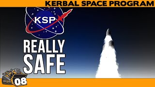 Really safe spinning rocket  Kernal Space Program day 8 [upl. by Nappy483]