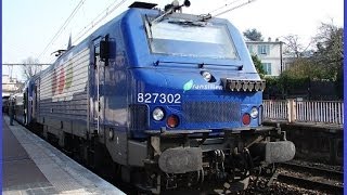 BB 27000 en gare de MEUDON  BELLEVUE [upl. by Akciret957]