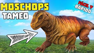 CÓMO TAMEAR un MOSCHOPS en Ark FÁCIL y RÁPIDO Ark Mobile [upl. by Anaek]