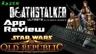 Razer Deathstalker Ultimate Switchblade UI App Review  SWTOR [upl. by Gschu]