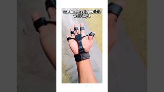 finger gripper use wait 17lb and 21lb shorts ytshorts [upl. by Yahsal]