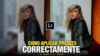 🔥COMO USAREDITAR CON PRESETS EN LIGHTROOM  Lightroom 2023 Tutoriales de Lightroom [upl. by Aprile]