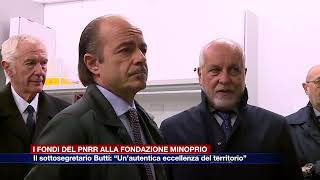 Etg  Fondi del Pnrr alla Fondazione Minoprio il sottosegretario Butti “Eccellenza del territorio” [upl. by Auohs137]