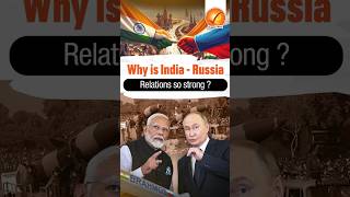 Why is India  Russia relations so strong [upl. by Zonnya]