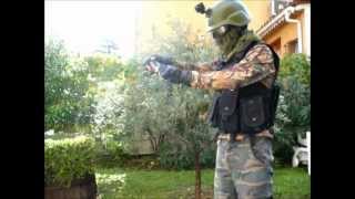 Teste de la grenade RGS Stick BB a baton Airsoft [upl. by Elaen]