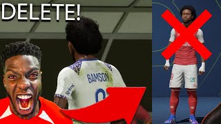 SV2 DELETES JIMMY BAMSON  FIFA 21 CAREER MODE 48 [upl. by Ainavi]