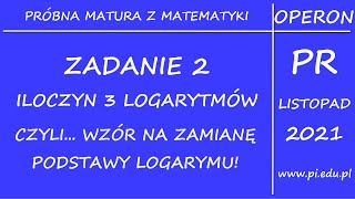 Zadanie 2 Matura próbna 2022 OPERON [upl. by Sayed185]