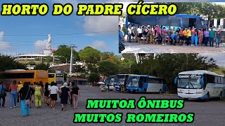 VEJA MUITOS ÔNIBUS E ROMEIROS RIO GRANDE DO NORTE E CEARÁ HORTO DO PADRE CÍCERO JUAZEIRO DO NORTE [upl. by Cicero659]