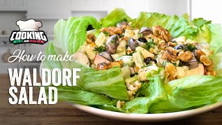 How to make the Delicious Waldorf Salad Recipe [upl. by Bonucci]