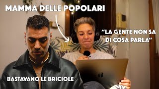 MARRACASH  BASTAVANO LE BRICIOLE  MAMMA DELLE POPOLARI REACTION [upl. by Nana]