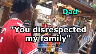 Angry dad confronts influencer [upl. by Renat]