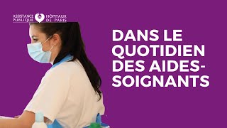 En immersion Avec les aidessoignants de lhôpital SaintePérine APHP [upl. by Onilatac]