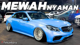 MEWAH amp NYAMAN  REVIEW MODIFIKASI HEDON MOBIL MERCEDES E200 W212 DI PEKANBARU [upl. by Bryner]