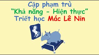 Cặp phạm trù Khả năng hiện thực  Triết học Mác Lê Nin P8 [upl. by Alexia]