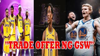 BREAKING 4 LAKERS nasa TRADE LIST para kay DEMAR DEROZAN  quotTRADE PACKAGEquot ng GSW kay MARKKANEN [upl. by Garcia186]