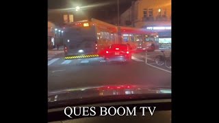 Hijacked Muni bus drives erratically through the Mission [upl. by Aramak]