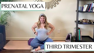 Prenatal Yoga for More Ease in Your Third Trimester [upl. by Sherard759]