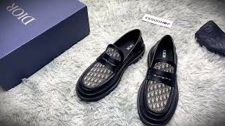 2024 Christmas Gift Real VS Fake Dior Explorer Loafer unboxing [upl. by Ghiselin448]