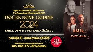 Doček Nove 2024 Godine  SKK Nikola Tesla Doveton VIC [upl. by Oinolopa596]